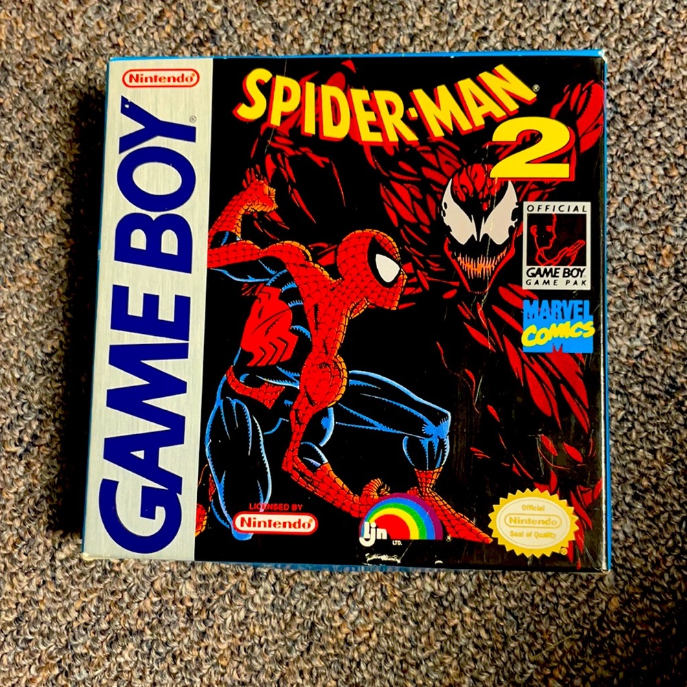 Vintage Nintendo Spider-Man Game Boy game